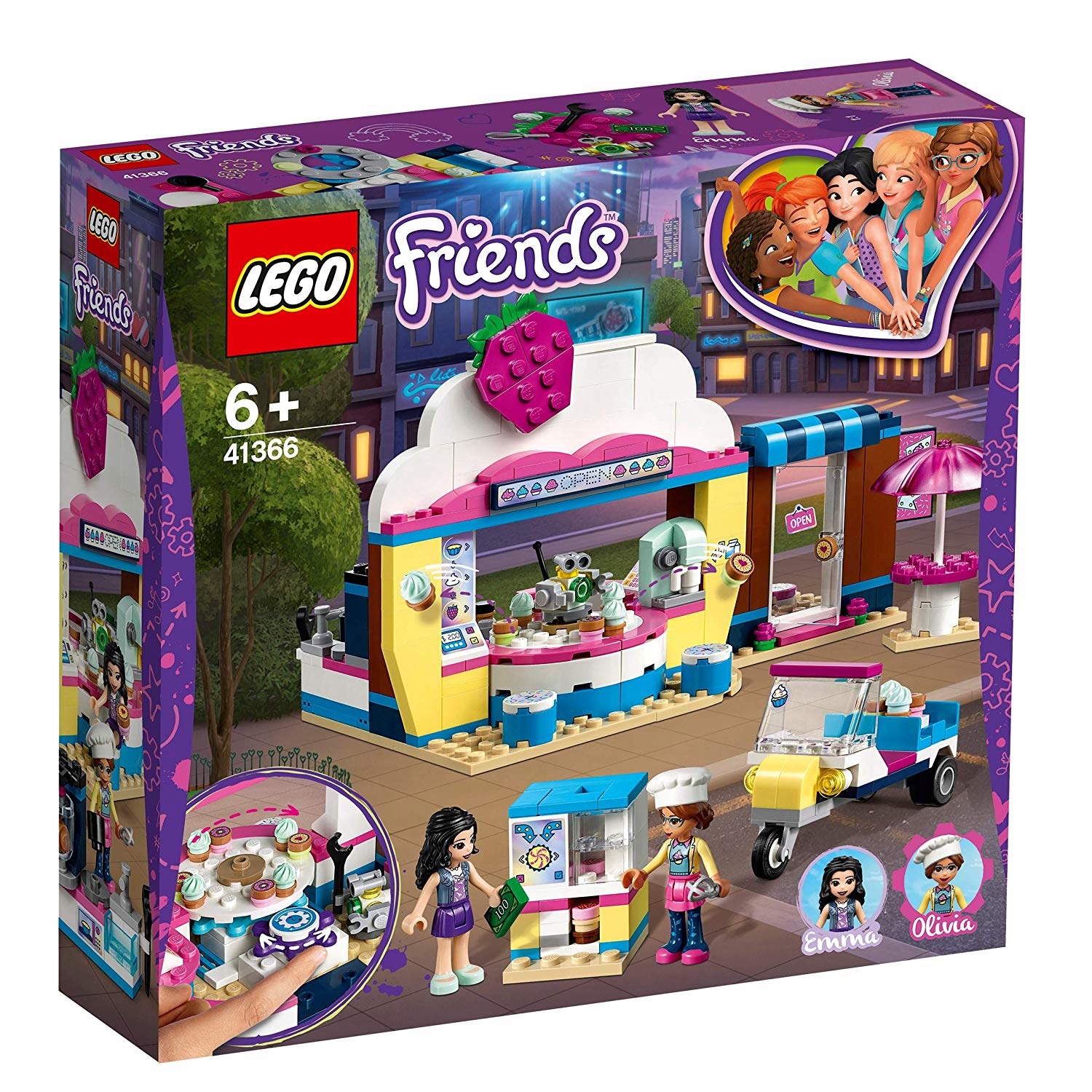 

Lego Friends 41366 Cukiernia Z Babeczkami Olivii