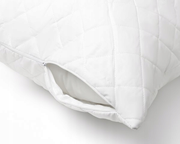 Wsyp na poduszkę 50x60 Pikowana Poszewka z Zamkiem