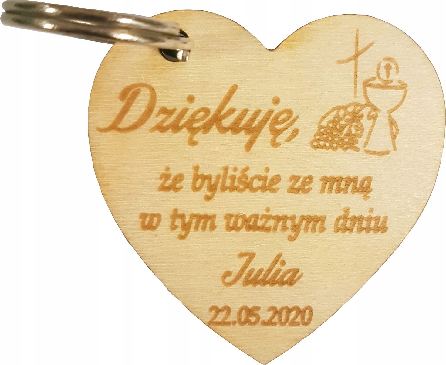 

Brelok Magnes podziękowanie Komunia Święta