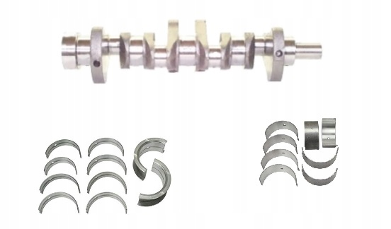 Wał korbowy + Panewki NISSAN silnik K15