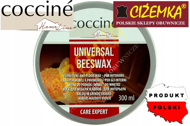 1X PSZCZELI WOSK BEESWAX DO MEBLI DREWNIANYCH 300 Model UNIVESAL