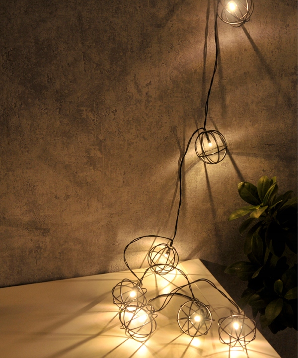 Lampki LED GIRLANDA LOFT SKANDI Żarówki BATERIE Długość 0 cm