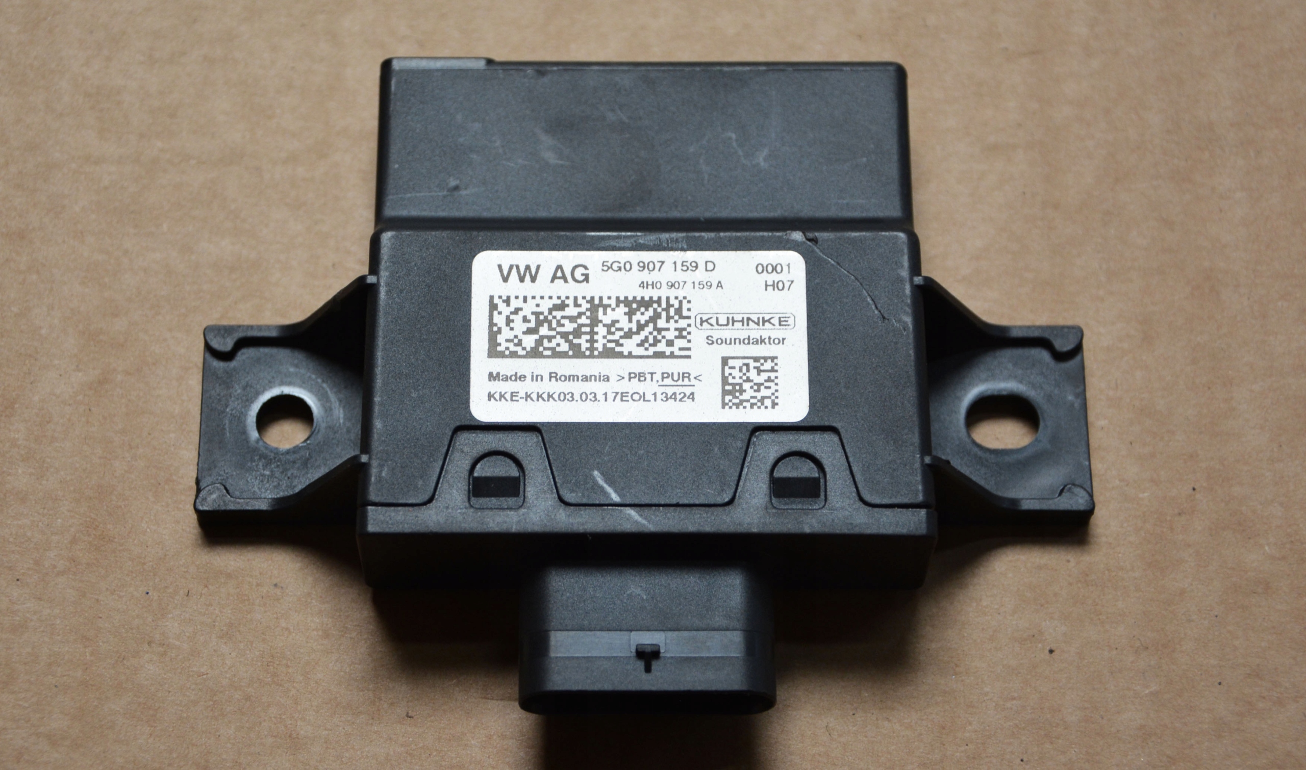 5G0907159D VW GOLF 7 VII MODUŁ STEROWNIK DŹWIĘKU