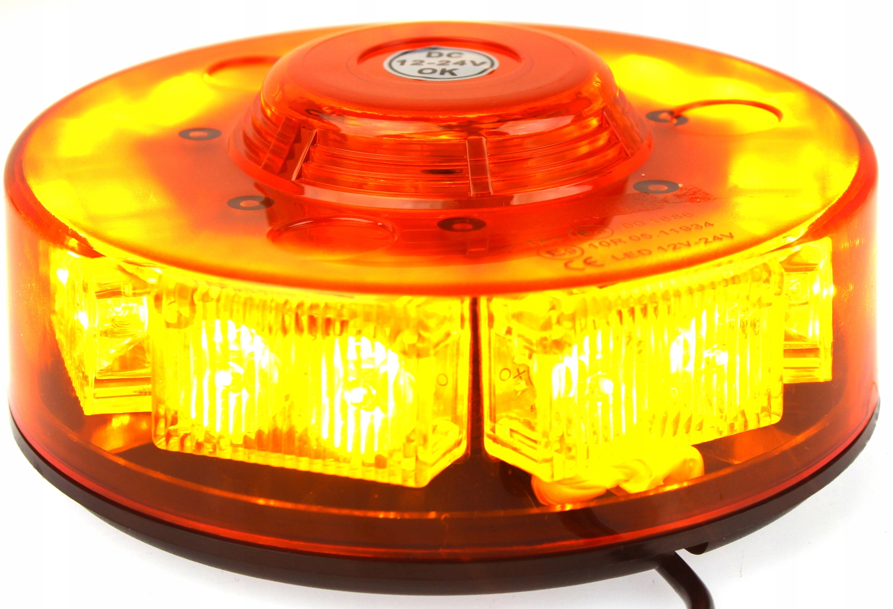 

Kogut Ufo Lampa Ostrzegawcza Led Strobo Na Magnes