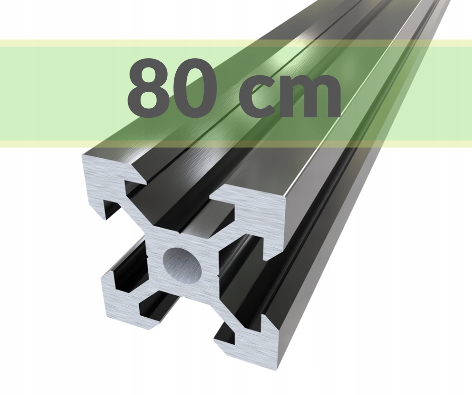 

Profil Aluminiowy Konstrukcyjny 20x20x800 V-slot