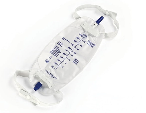 

Worek do zbiórki moczu na nogę 900ml 10 szt.