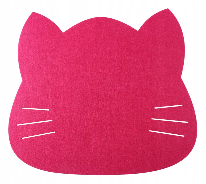 

Podkładka Mata Na Stół 38x34 Kot Kotek Różowy