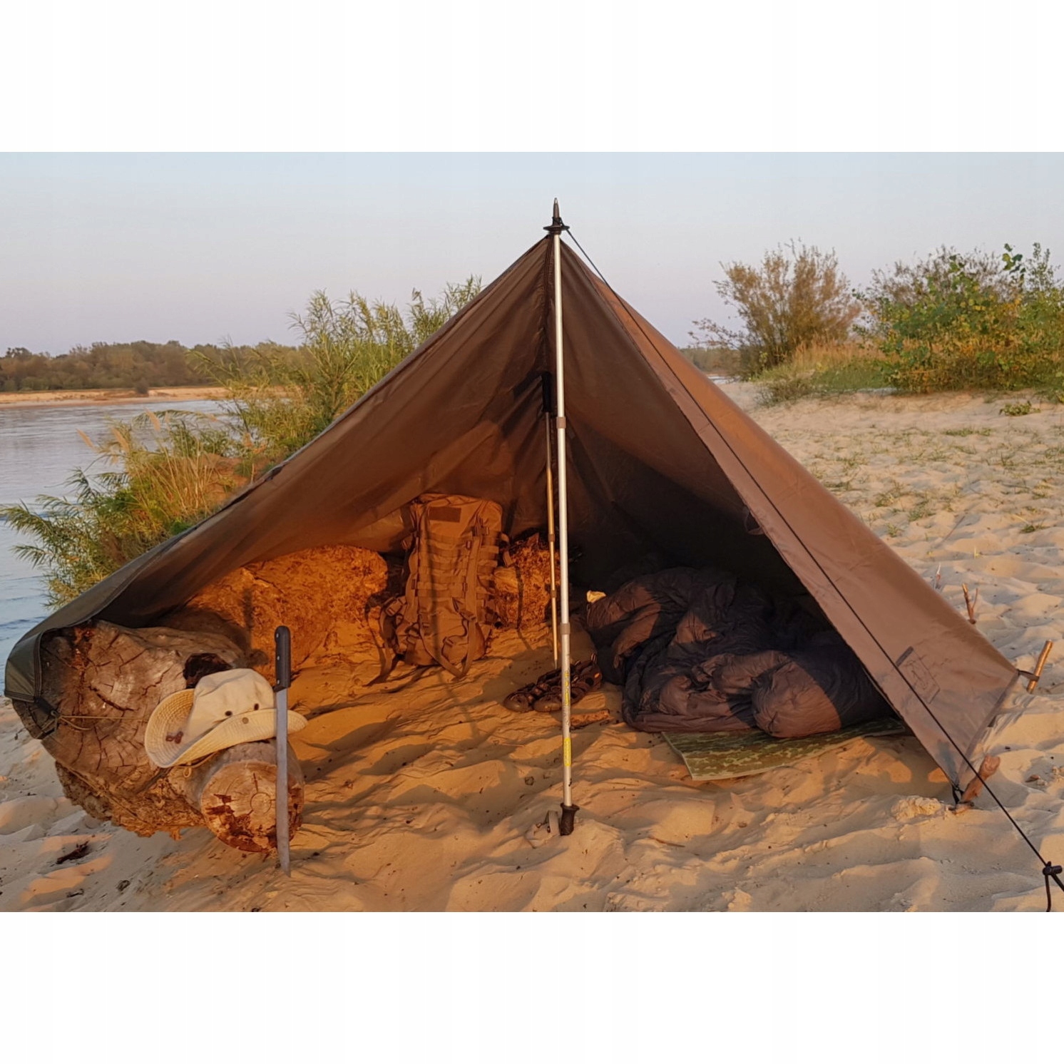 3x2 m-Termoizolacyjna płachta, Thermo-Tarp BUSHMEN Kod producenta BU 1TARP2X3