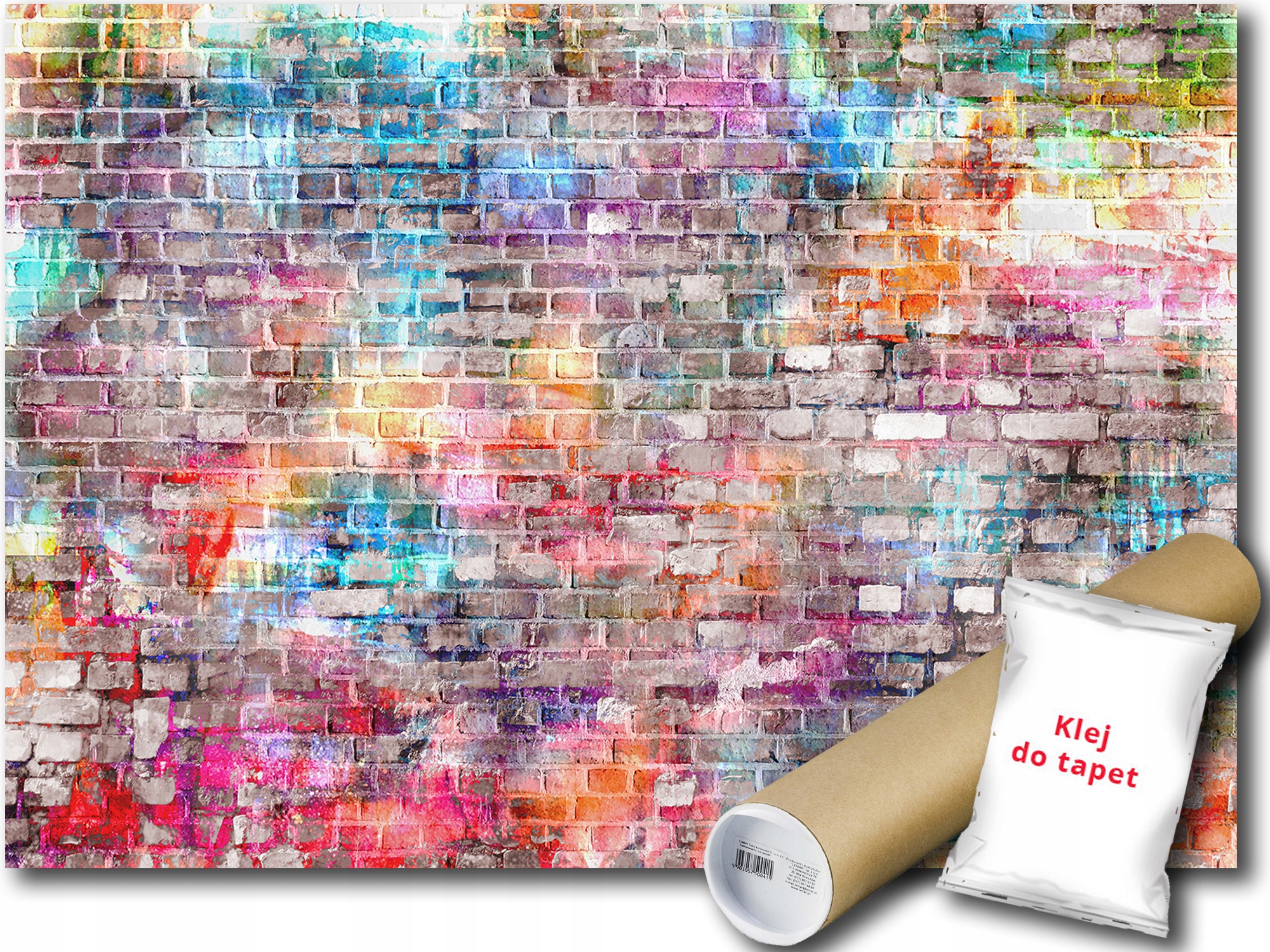 Fototapeta Barevná Zeď 6F F2XL 312x219 F13041