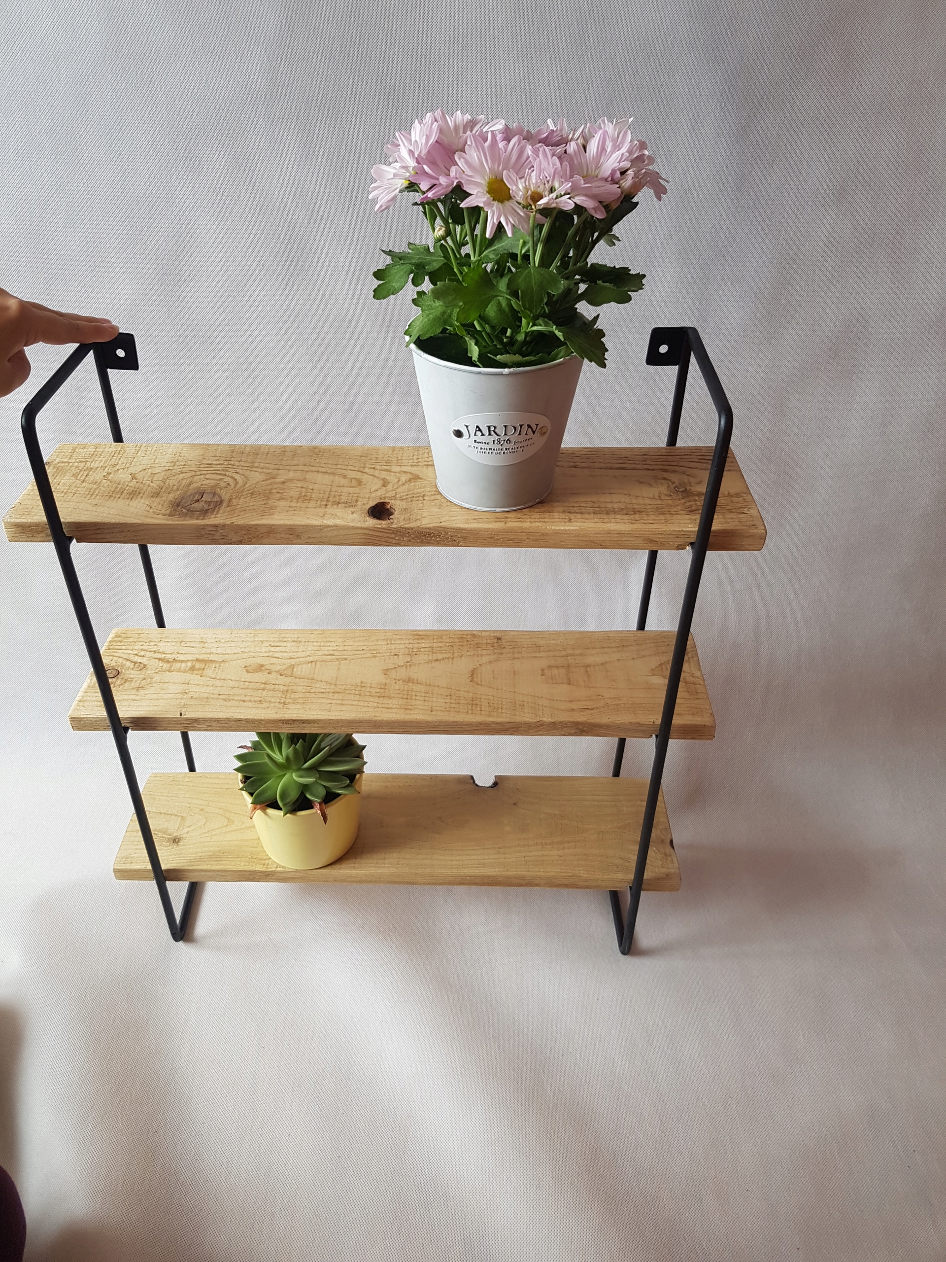 Regał ścienny półka wisząca LOFT regał na książki Waga produktu z opakowaniem jednostkowym 1 kg