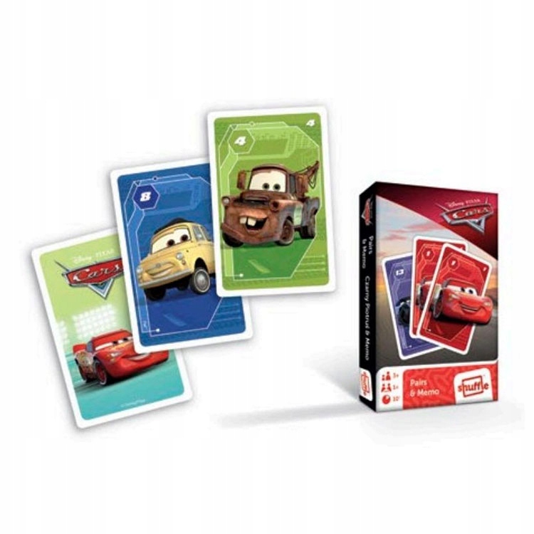 GRA karciana PIOTRUŚ, MEMO - Auta : Cars (02679)