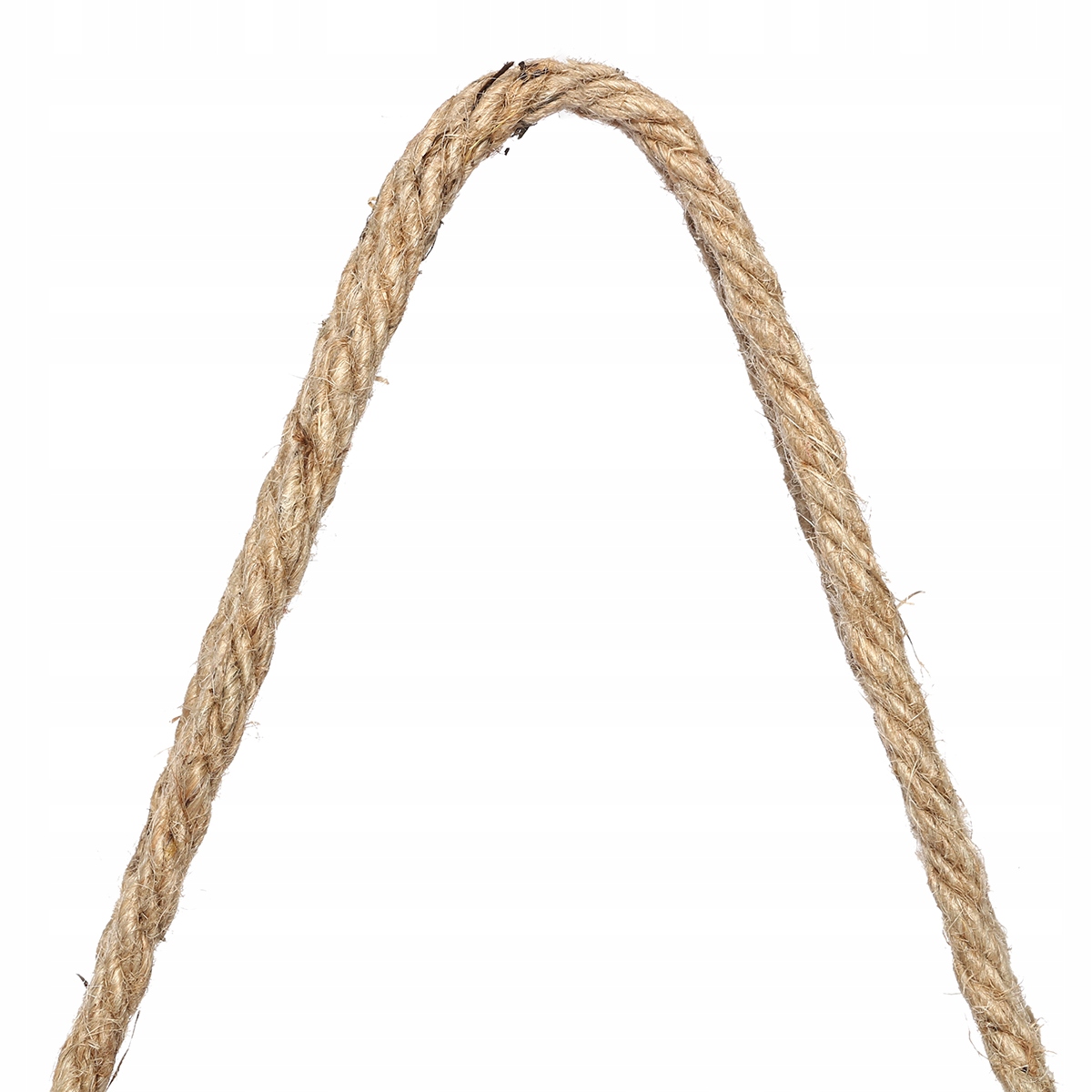 Drewniana wisząca półka regał na sznurkach 3 półki Marka inna