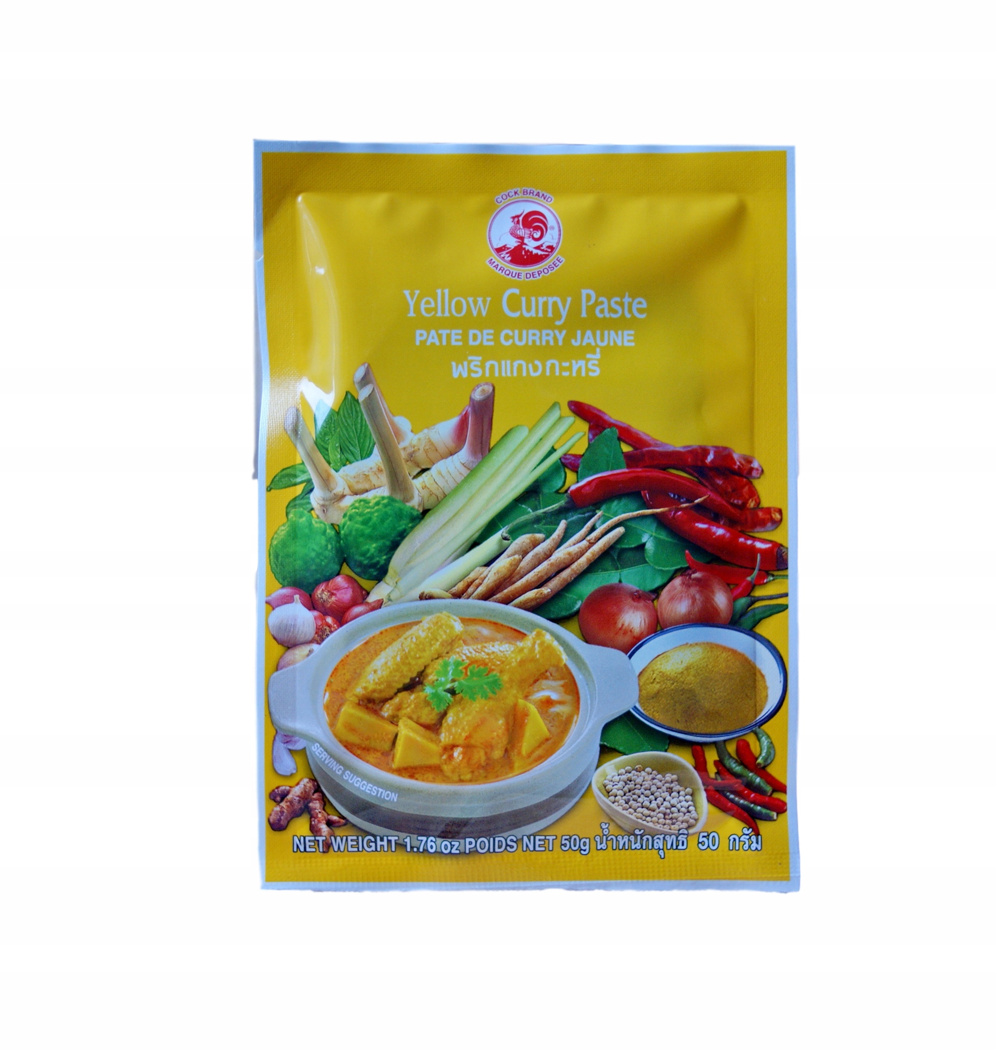 

Cock Tajska pasta curry żółta 50g.