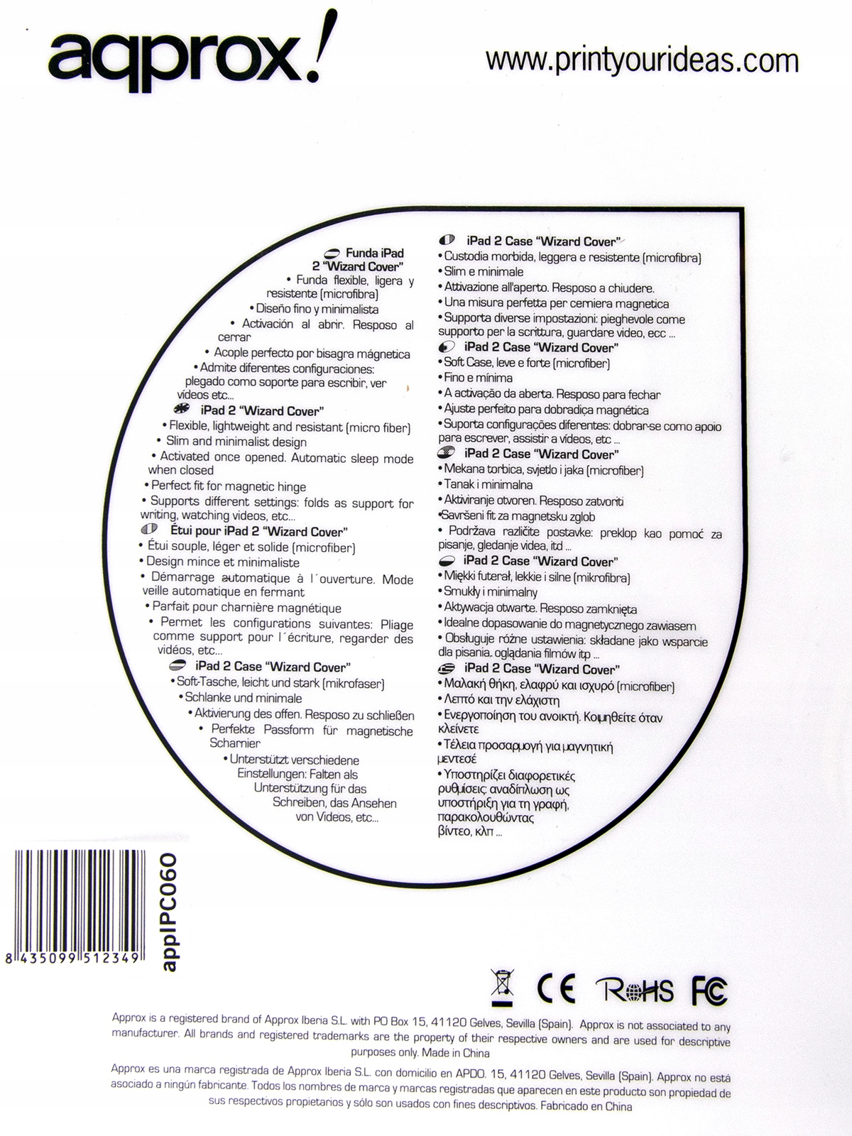 ETUI SMART COVER CASE TABLET APPLE iPad 2 3 4 Dedykowana marka Apple