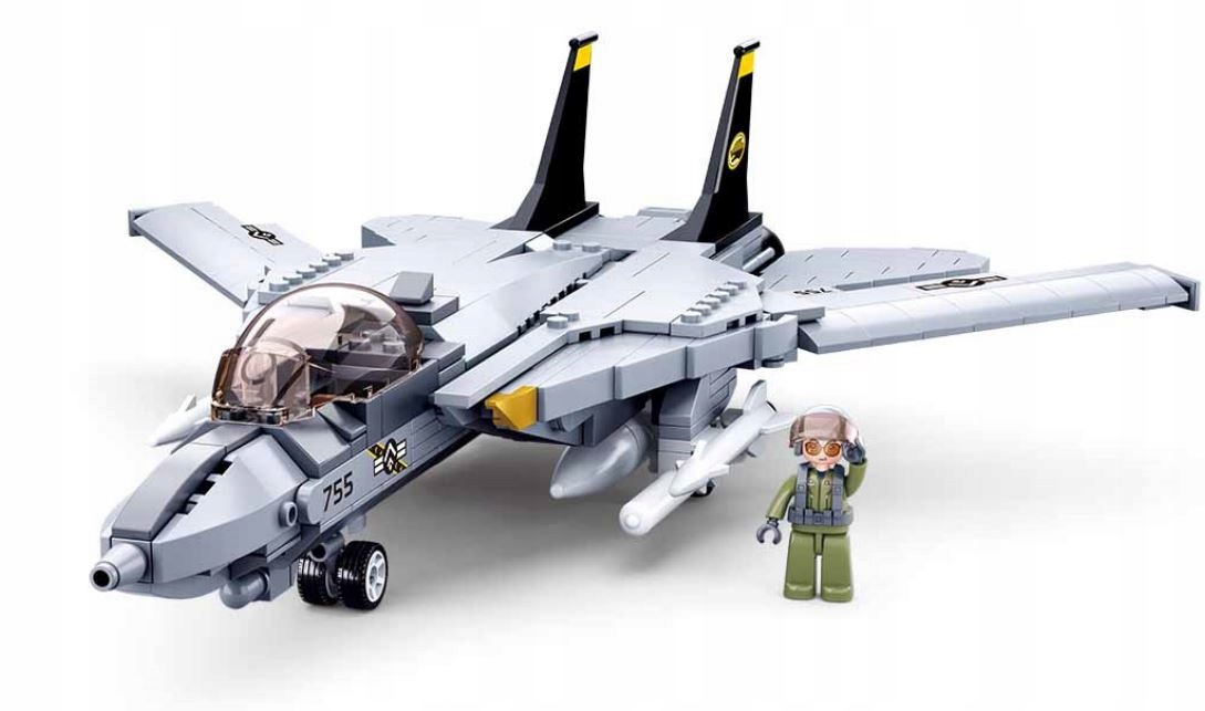 

Klocki Sluban F-14 Tomcat Myśliwiec Samolot Wojsko