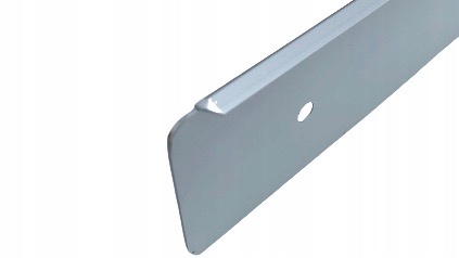 LISTWA BOCZNA LEWA DO BLATU 38MM 600mm aluminium Głębokość 20 mm