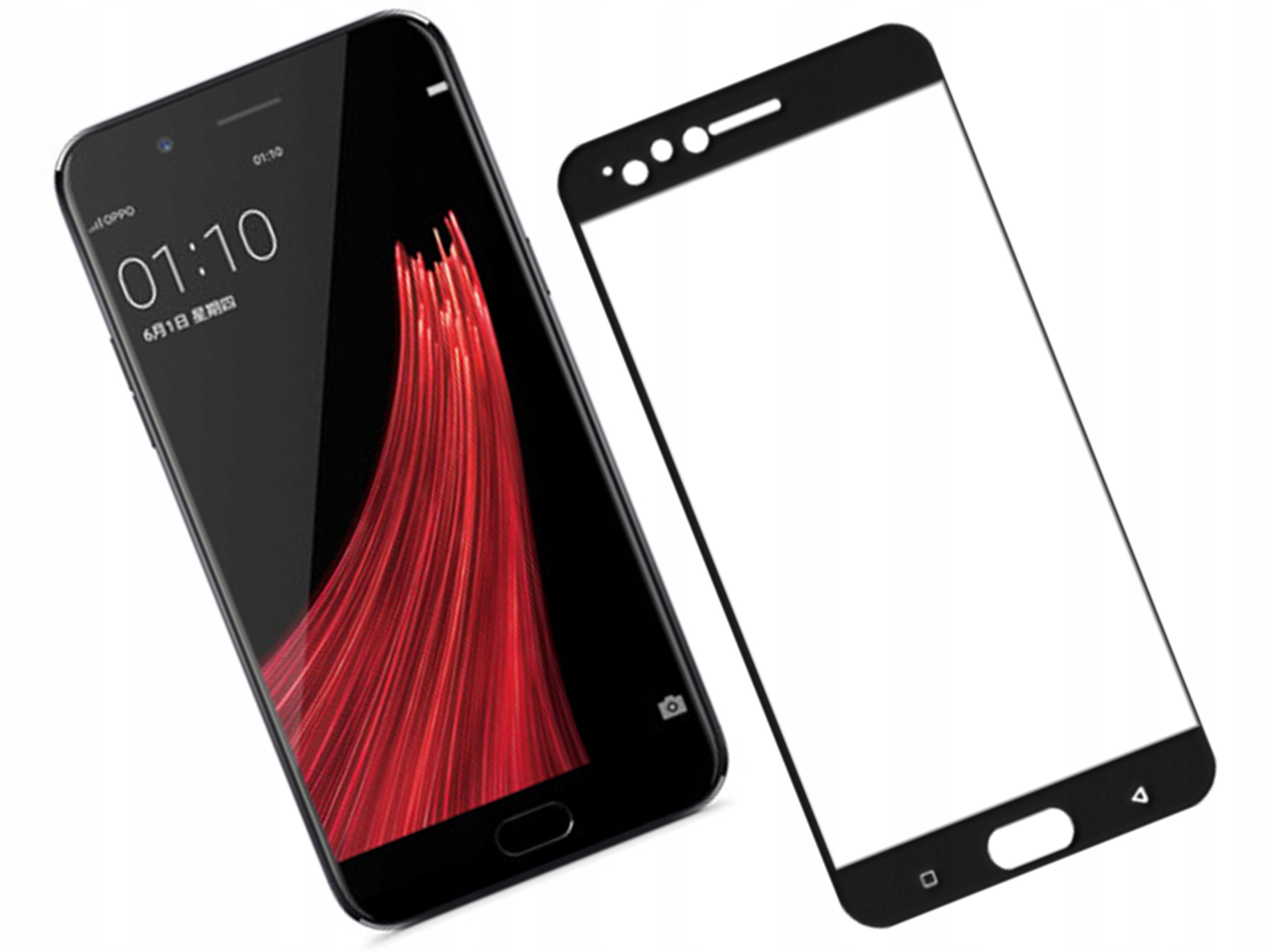 

Zaokrąglone szkło 3D, Oppo R11 Plus-CZARNE