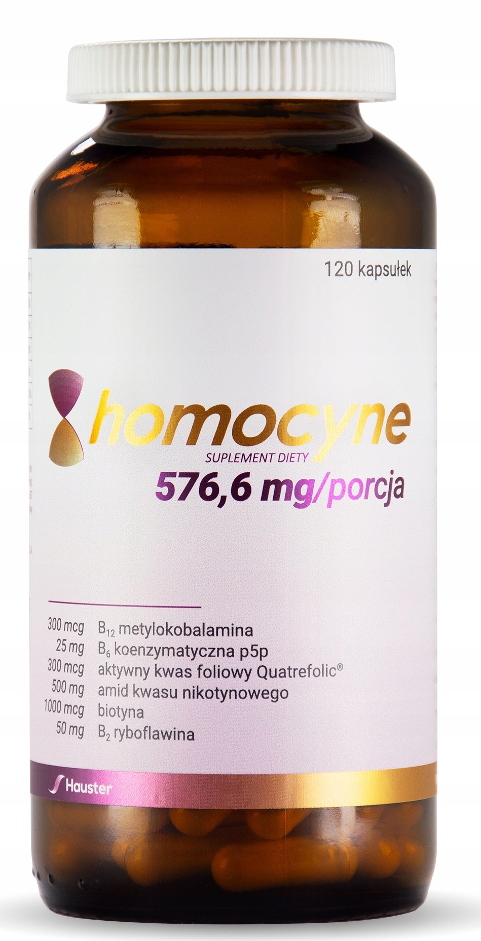 Homocyne obniżenie homocysteiny Hauster H Czerniak