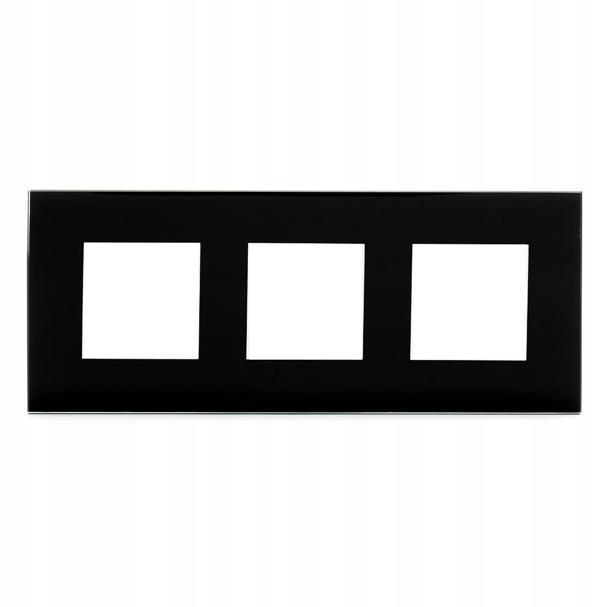 

Szklana ramka na 3 zdjęcia Instax square czarna