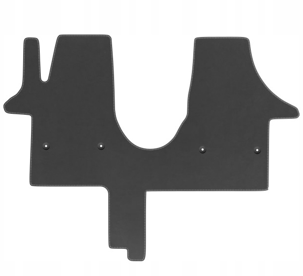 VW T5 03-15R велюровые коврики COMFORT графит