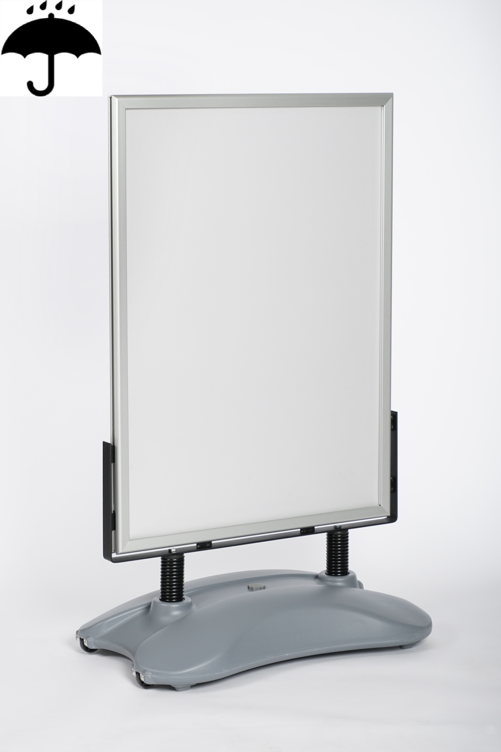 POTYKACZ STOJAK REKLAMOWY B0 2STR. WODOODPORNY Z KIESZENIAM WYSOKOŚĆ 178CM!