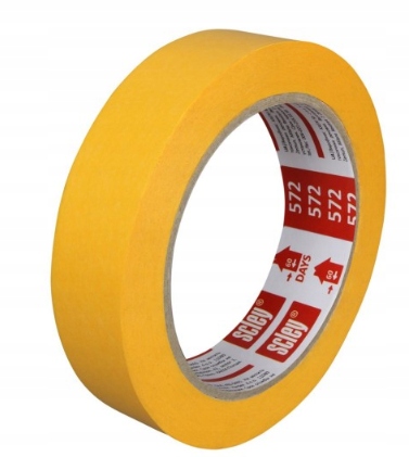 

Taśma Malarska Precyzyjna 30MM X 33M *572* Scley