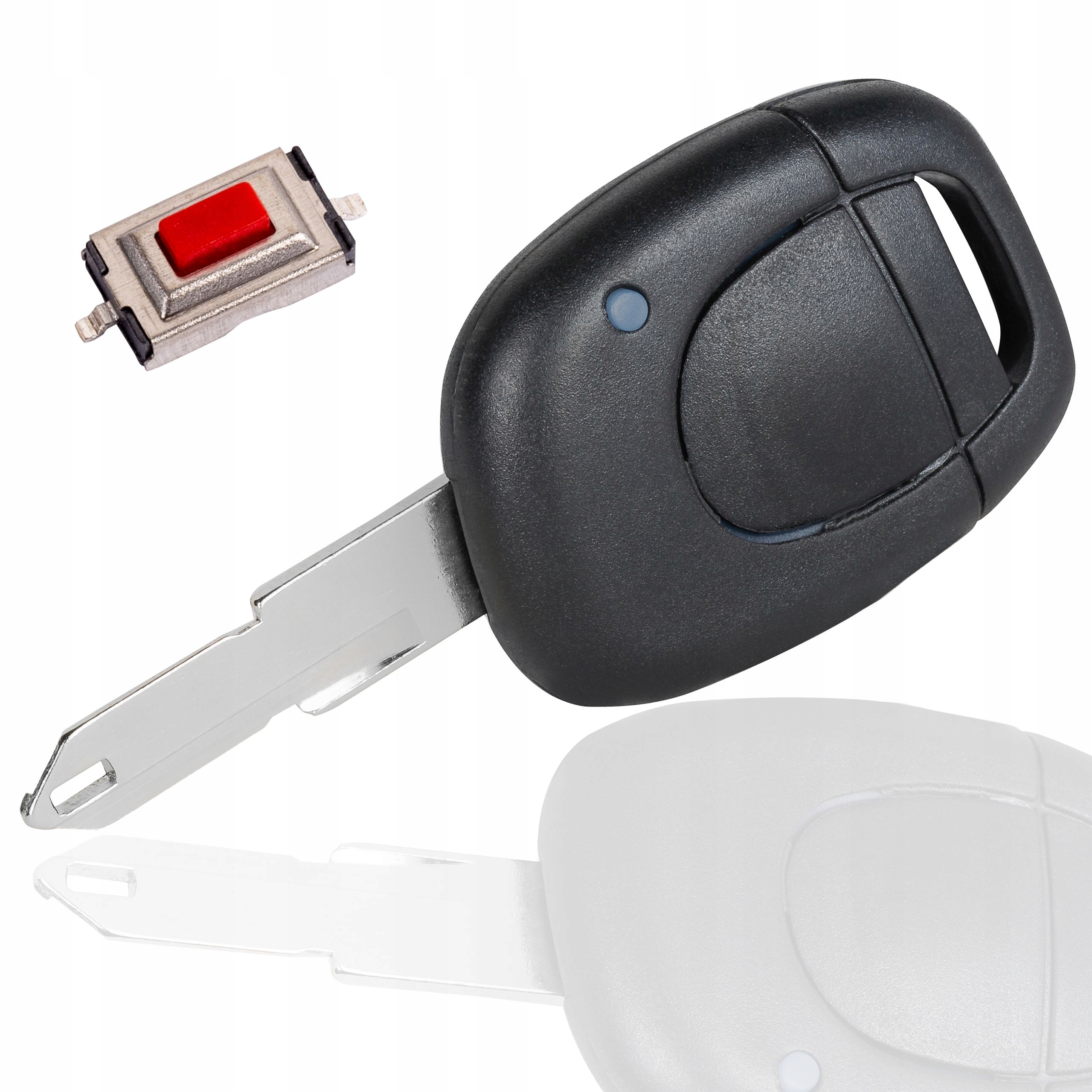 Ricambio Telecomando Auto Custodia Telecomando Chiave Renault 2T - Per Clio, Modus, Kangoo, Twingo, Usato Come Nuovo! Guscio Telecomando Renault - Foto 9