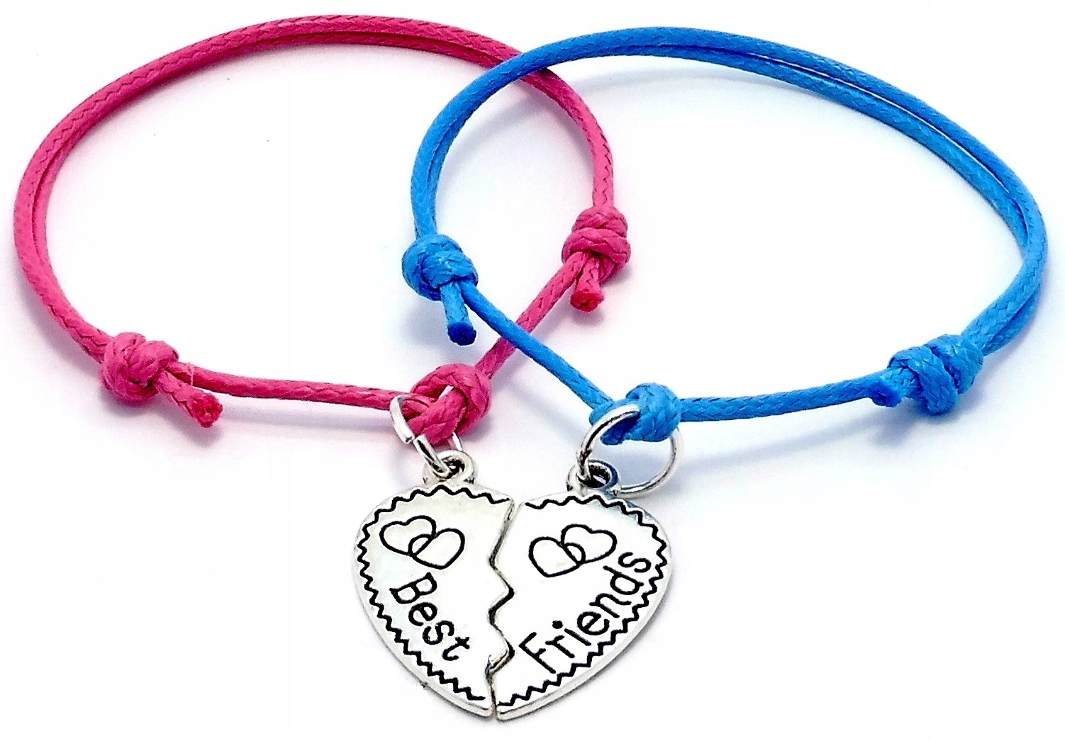 

Komplet Bransoletek Przyjaźni Serce Best Friends