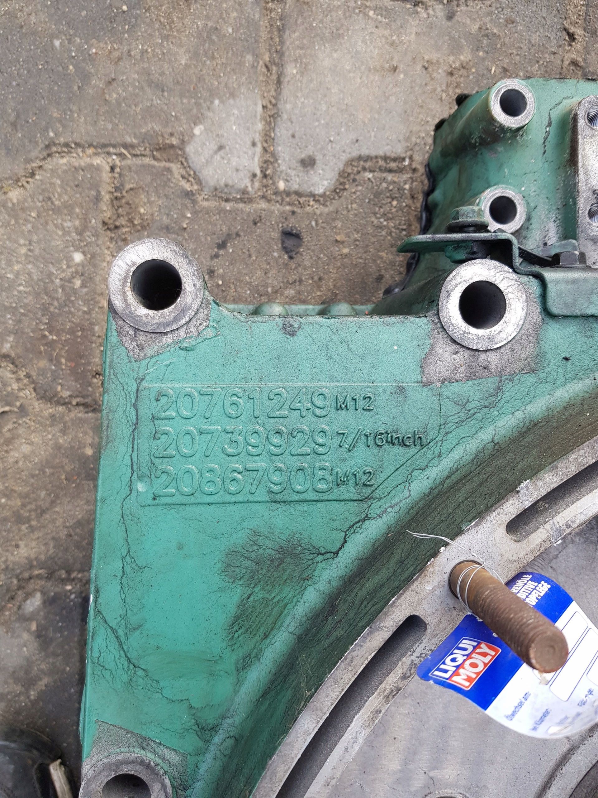 VOLVO RENAULT КОРПУС КРЫШКА СЦЕПЛЕНИЯ 20761249