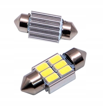 ŻARÓWKA LED 6 SMD 5630 C3W C5W C10W CANBUS 31mm Producent inny
