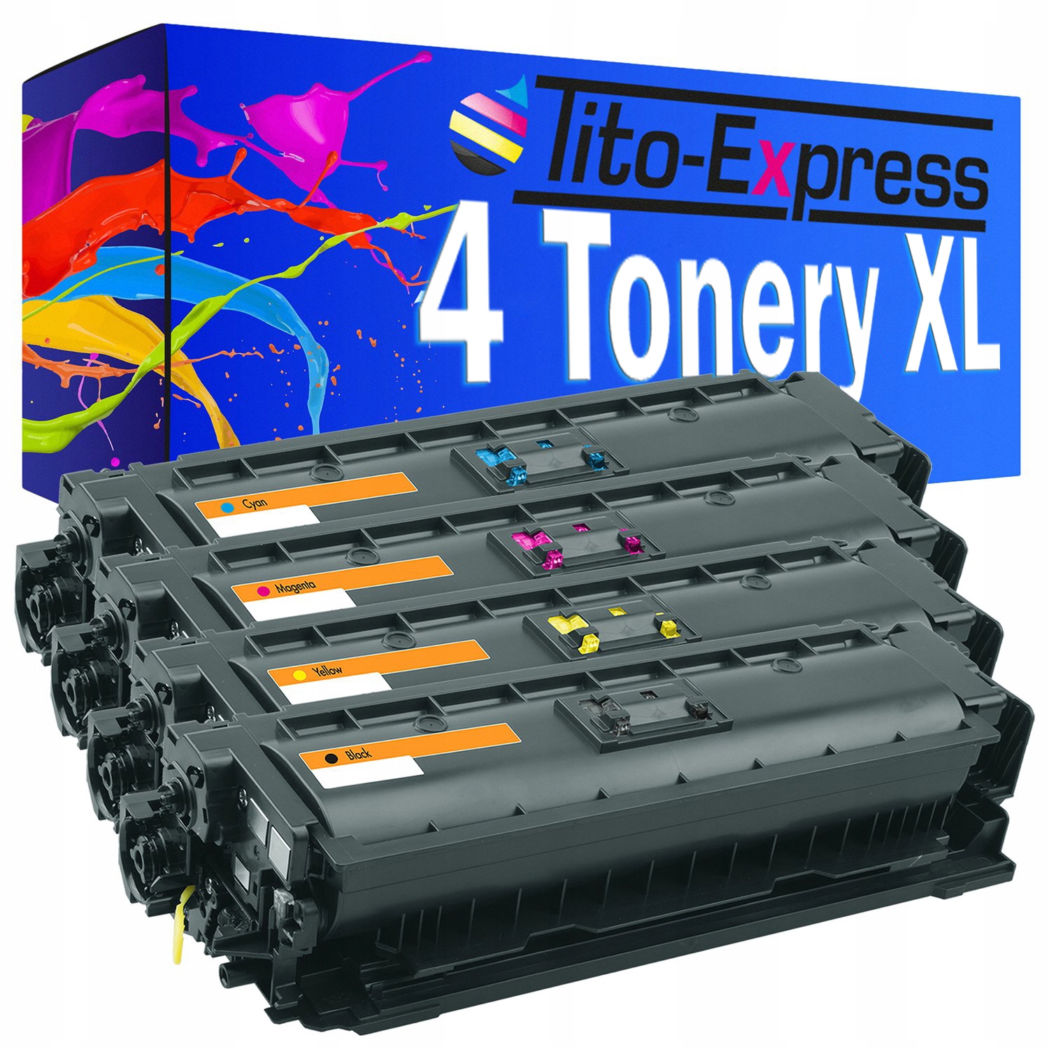 

4 Tonery Hp CF360X-363X 508X M 552 M 557 M 553