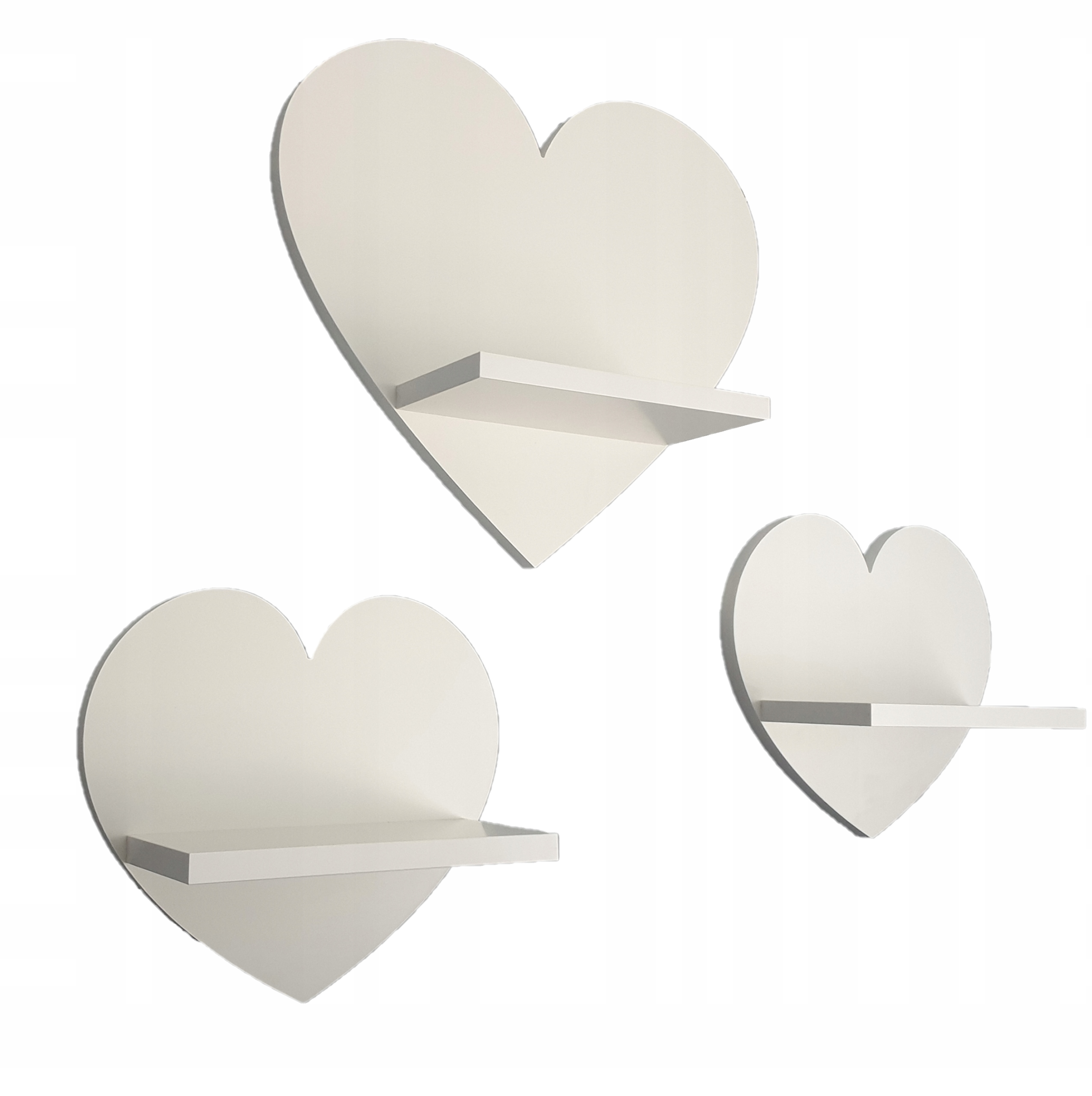 

Półki serca zestaw 3 sztuki- Prestige