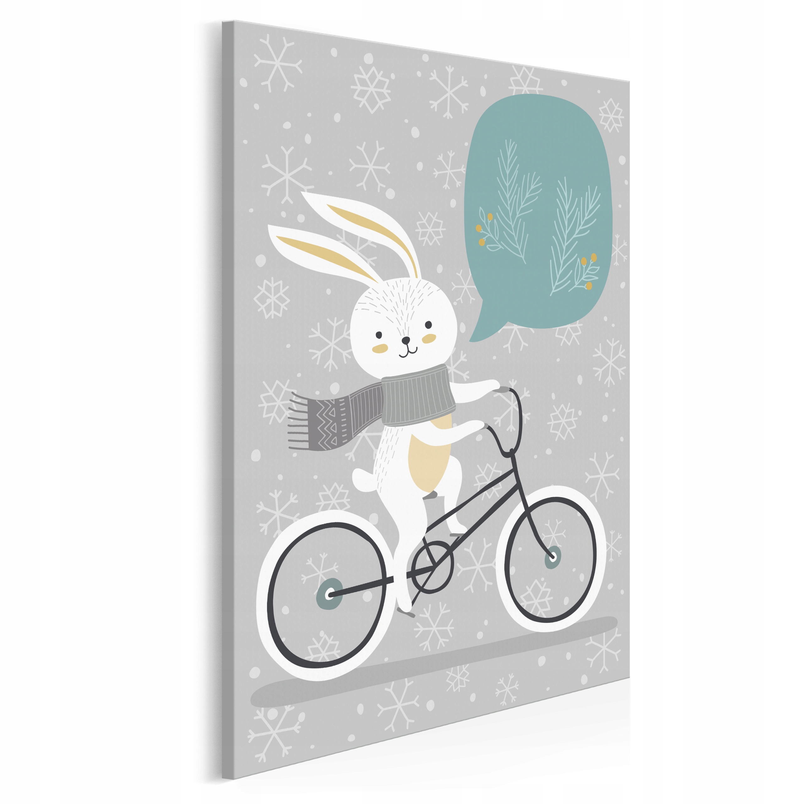 

69007 Obraz na płótnie Zwierzę Zając Królik Dzieci