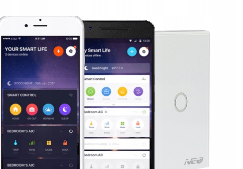 Włącznik Wyłącznik NEO WiFi Sterowanie 3 Obwody Marka Neo