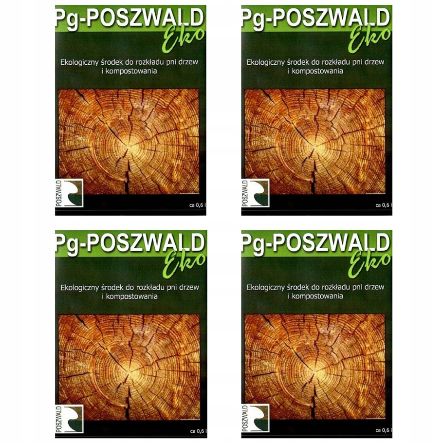 

4x Pg Poszwald Eko Grzybnia do rozkładu pni drzew