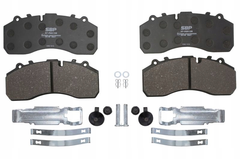 07-P29108 - ТОРМОЗНЫЕ КОЛОДКИ ПЕРЕДНИЕ ЗАДНИЕ IVECO EUROSTAR