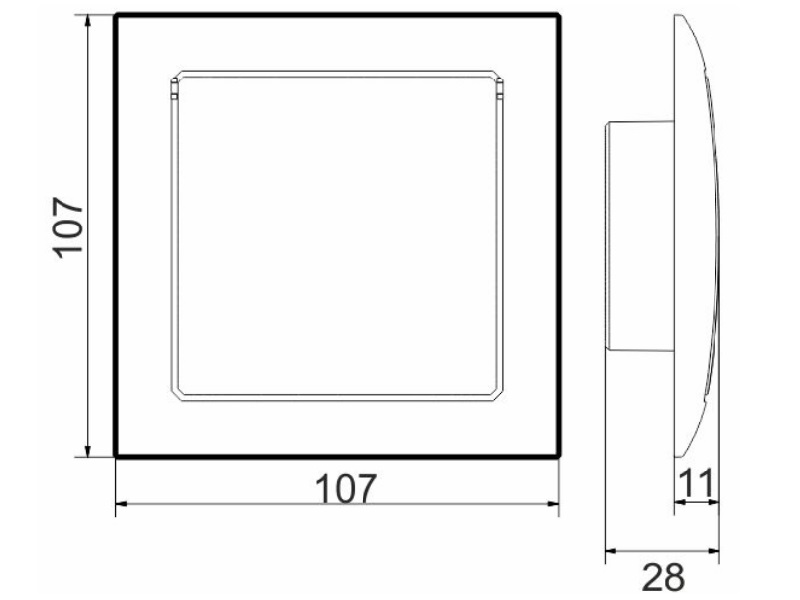 ODKURZACZ GNIAZDO WYRZUTOWE LEOVAC GRAFITOWE Marka inna