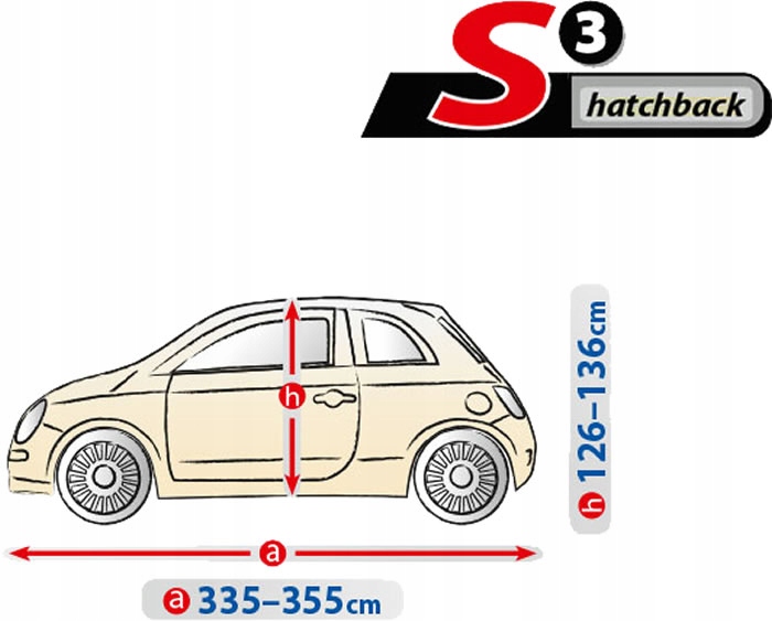 Plandeka pokrowiec na auto ODDYCHA TOYOTA AYGO Waga produktu z opakowaniem jednostkowym 1.36 kg