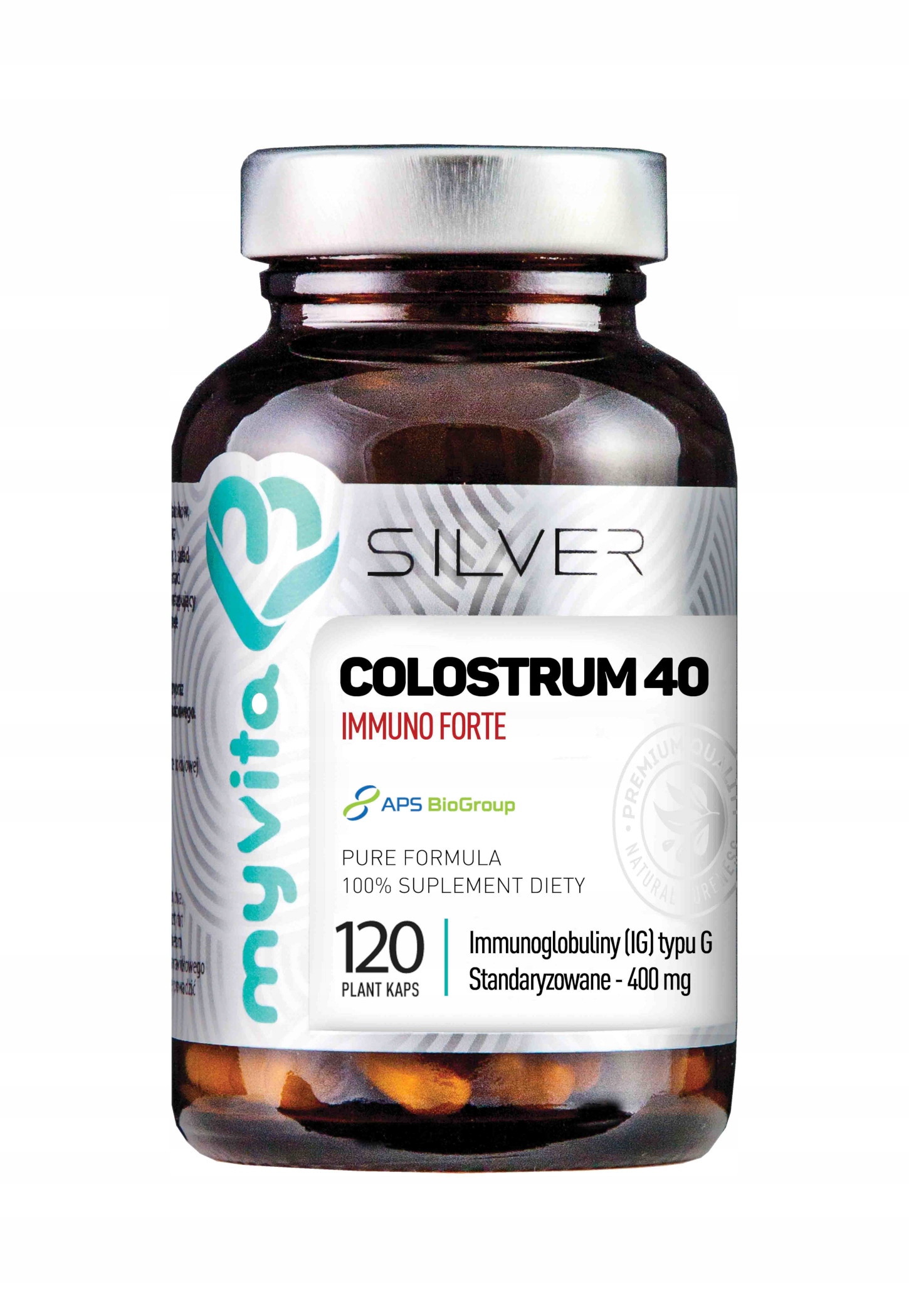 MyVita COLOSTRUM 40 IMMUNO FORTE 120kap Odporność