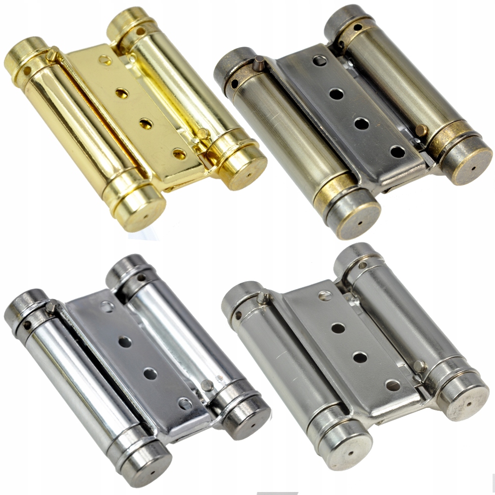 

Zawias Wahadłowy 75 mm Do Drzwi Złoty,chrom,patyna