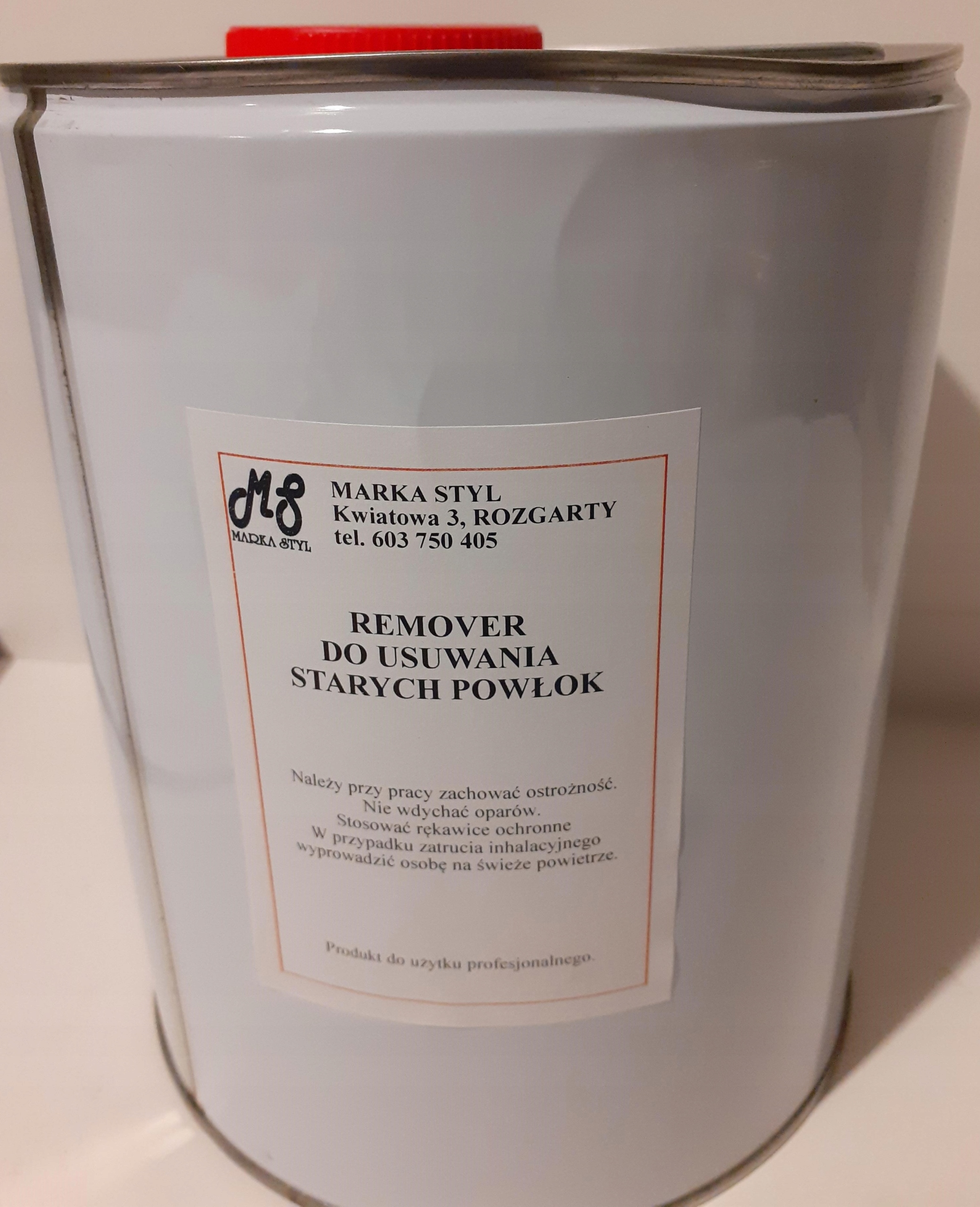 

Zmywacz farb lakieru jak Scansol Strong 4,6kg