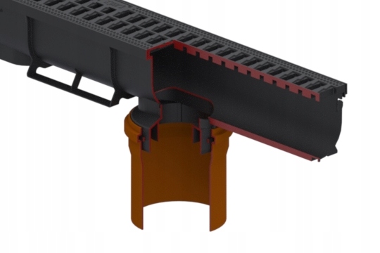 ODWODNIENIE LINIOWE SPARK 1 OCYNK A15 088011 Szerokość 0.09 m