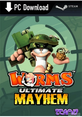 Worms Ultimate Mayhem Deluxe Klucz Steam Bonus