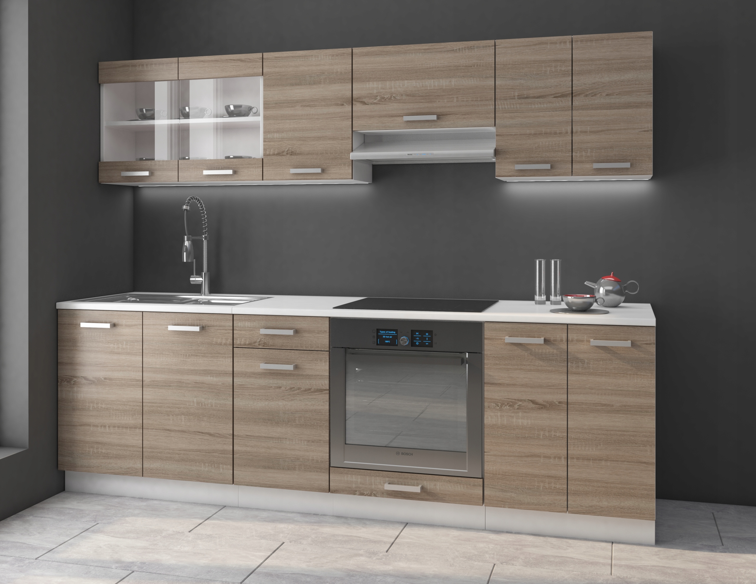 MEBLE KUCHENNE BERGAMO/ DAVE II 170 X 250 CM Marka inna