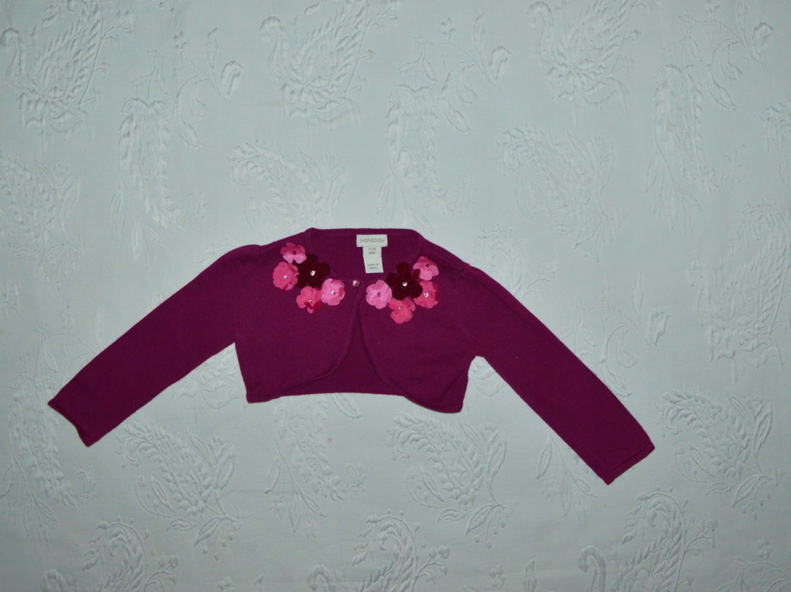 Муссонский свитер свитер Bolero 3D 12-18 м 86