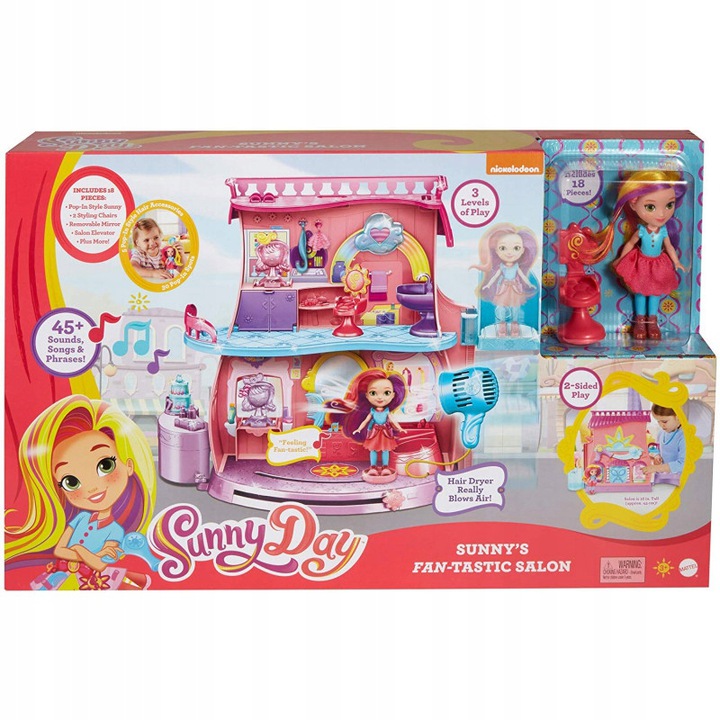 SUNNY POGODNA SALON PIĘKNOŚCI + LALKA GKT65