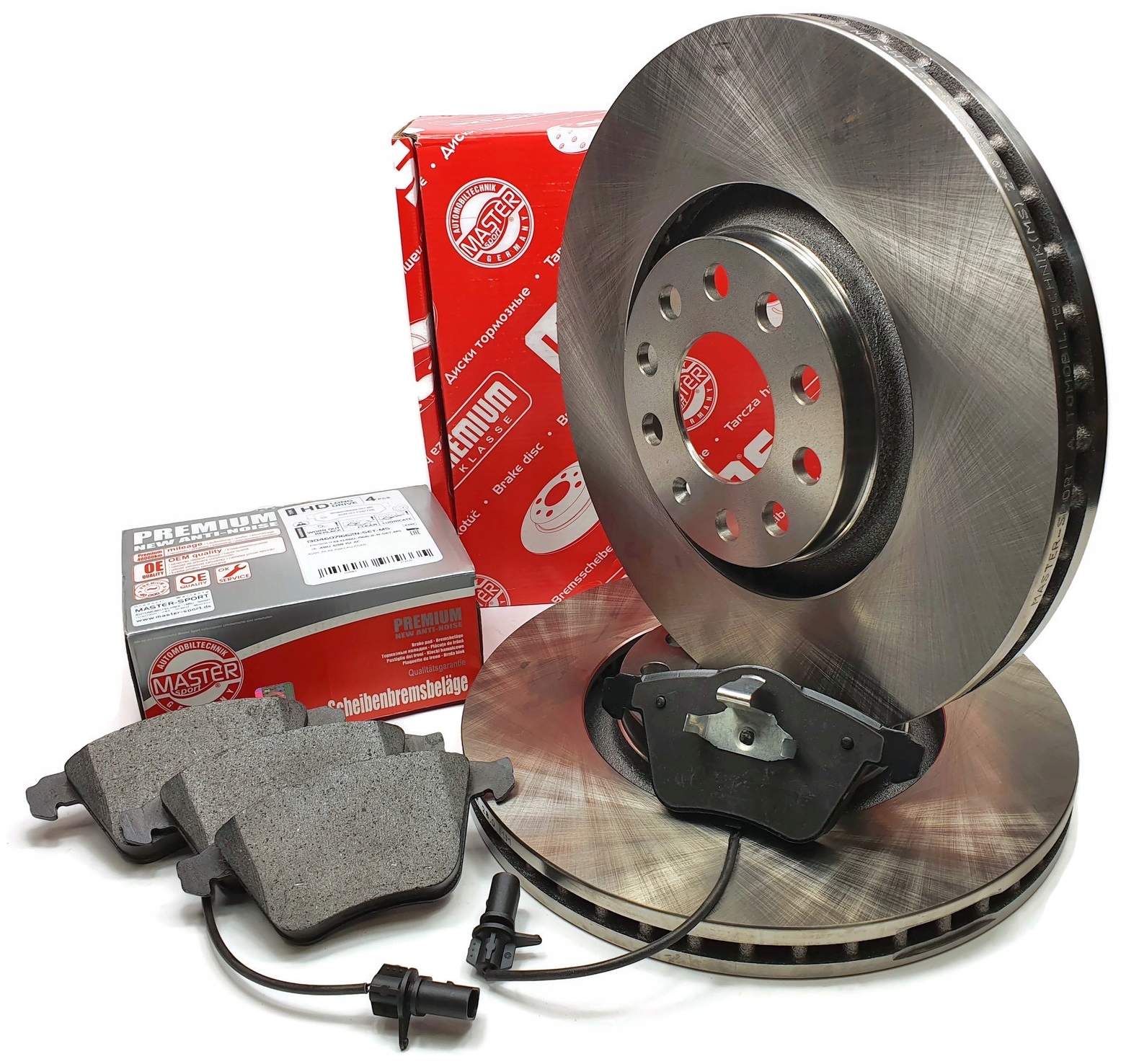 

Tarcze Klocki Przód Audi A4 B5 B6 A6 C5 288mm Ms