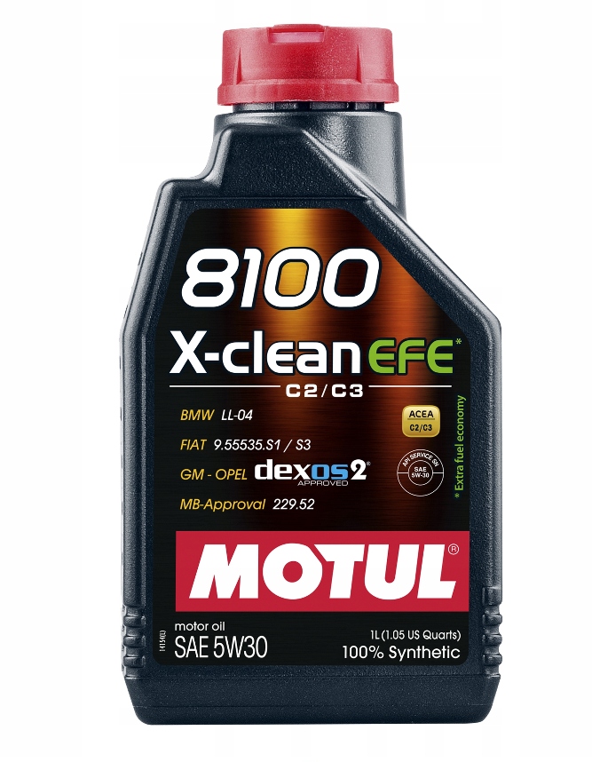 

Olej Motul 8100 X-clean Fe 5W30 1L