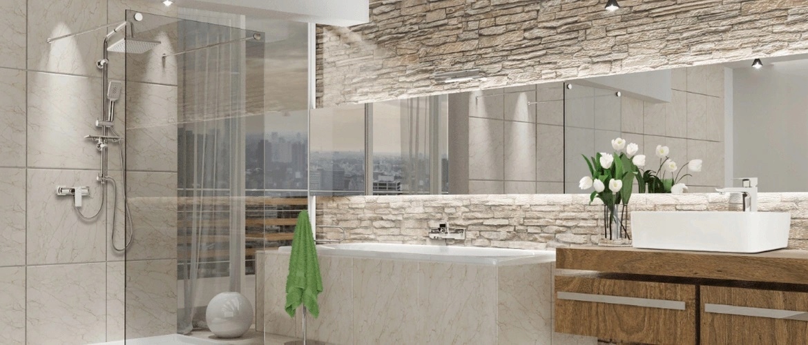 OMNIRES PARMA PM7430 BATERIA WANNOWA +deszczownica Typ montażu ścienna