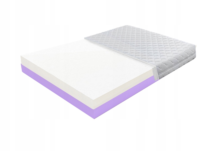 Matrac 80x200 penový obojstranný, dve antialergické tvrdosti 10 cm